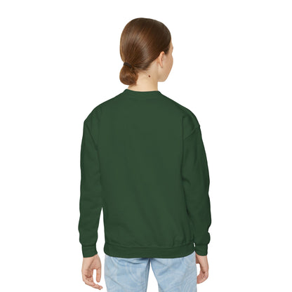 Youth Crewneck Sweatshirt — Graphic Money Hand Print