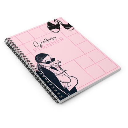 Girlboss Planner Spiral Notebook - Williams Boutique 