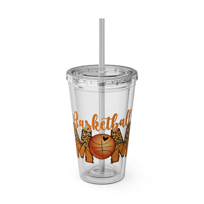 Sunsplash Tumbler with Straw, 16oz