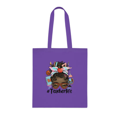 #Teacherlife Tote Bag, Eco-Friendly Tote