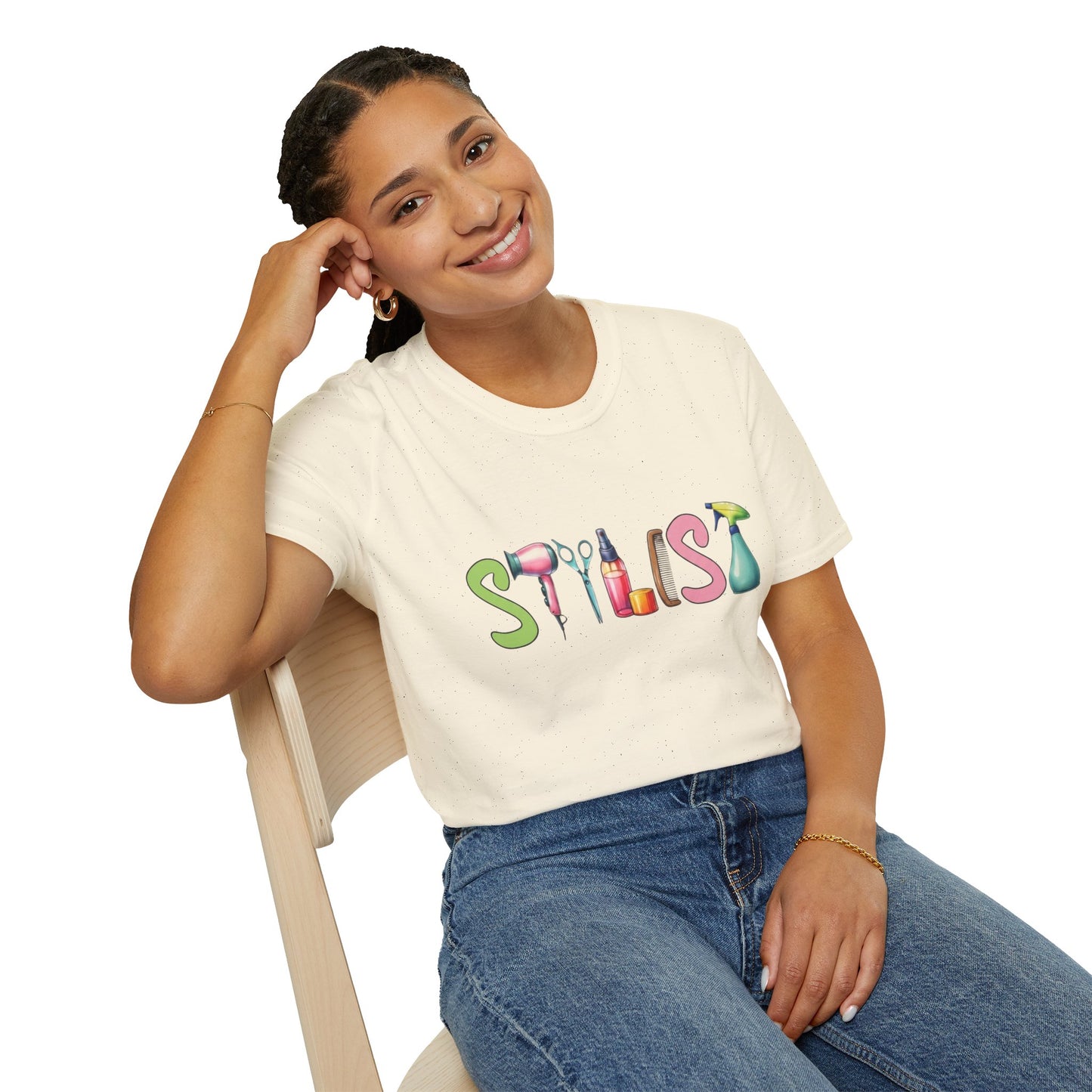 Stylist Tools Graphic T-Shirt — Salon Hairdresser Tee