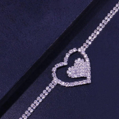 J’MARIE Heart Anklet for Women - Williams Boutique 