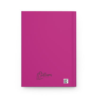 Too Focused To Be Stopped Hardcover Journal — Motivational Girl Power Notebook