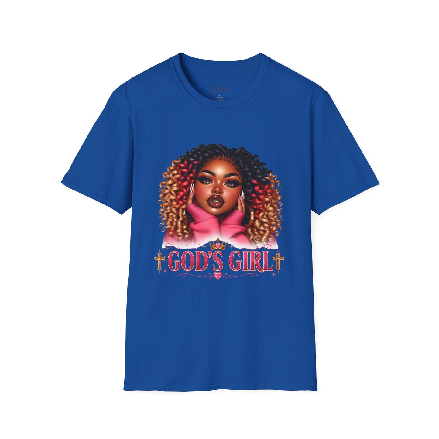 God's Girl Graphic T-Shirt — Afrocentric Faith Tee