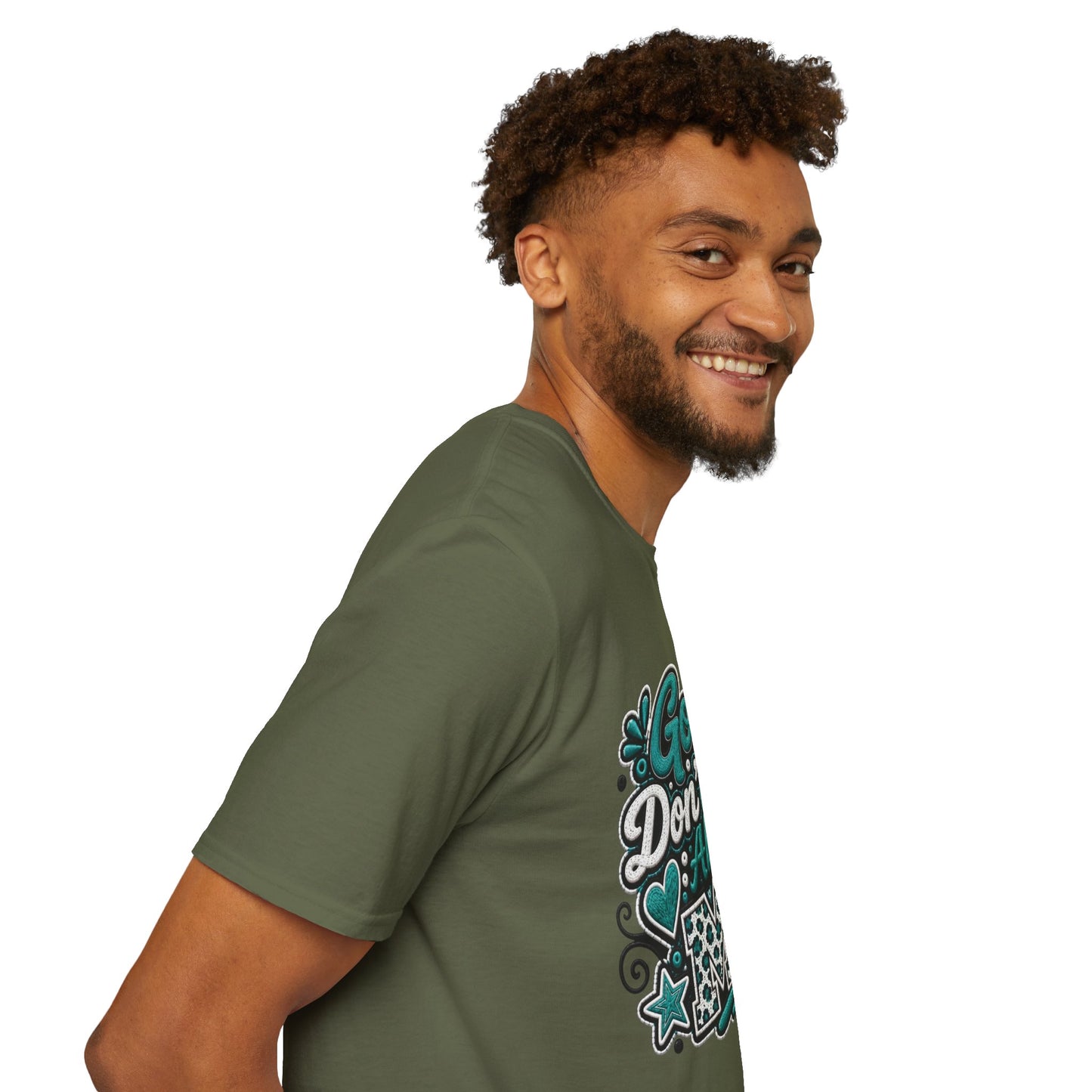 T-Shirt — "God Don't Play About Me" Inspirational Faith Graphic Tee