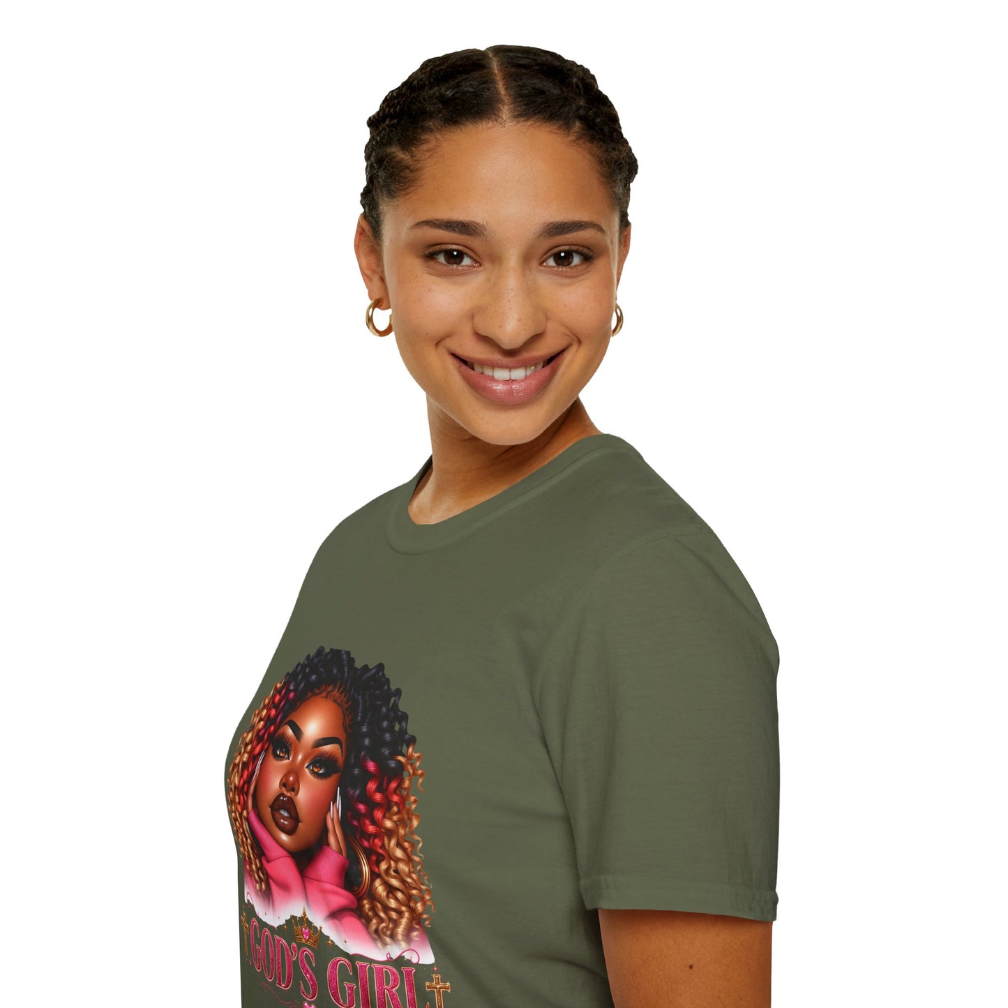 God's Girl Graphic T-Shirt — Afrocentric Faith Tee