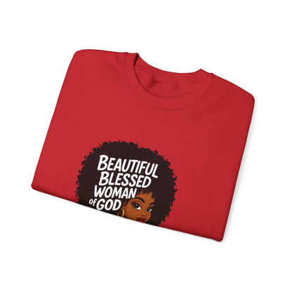 Beautiful Blessed Woman of God Sweatshirt