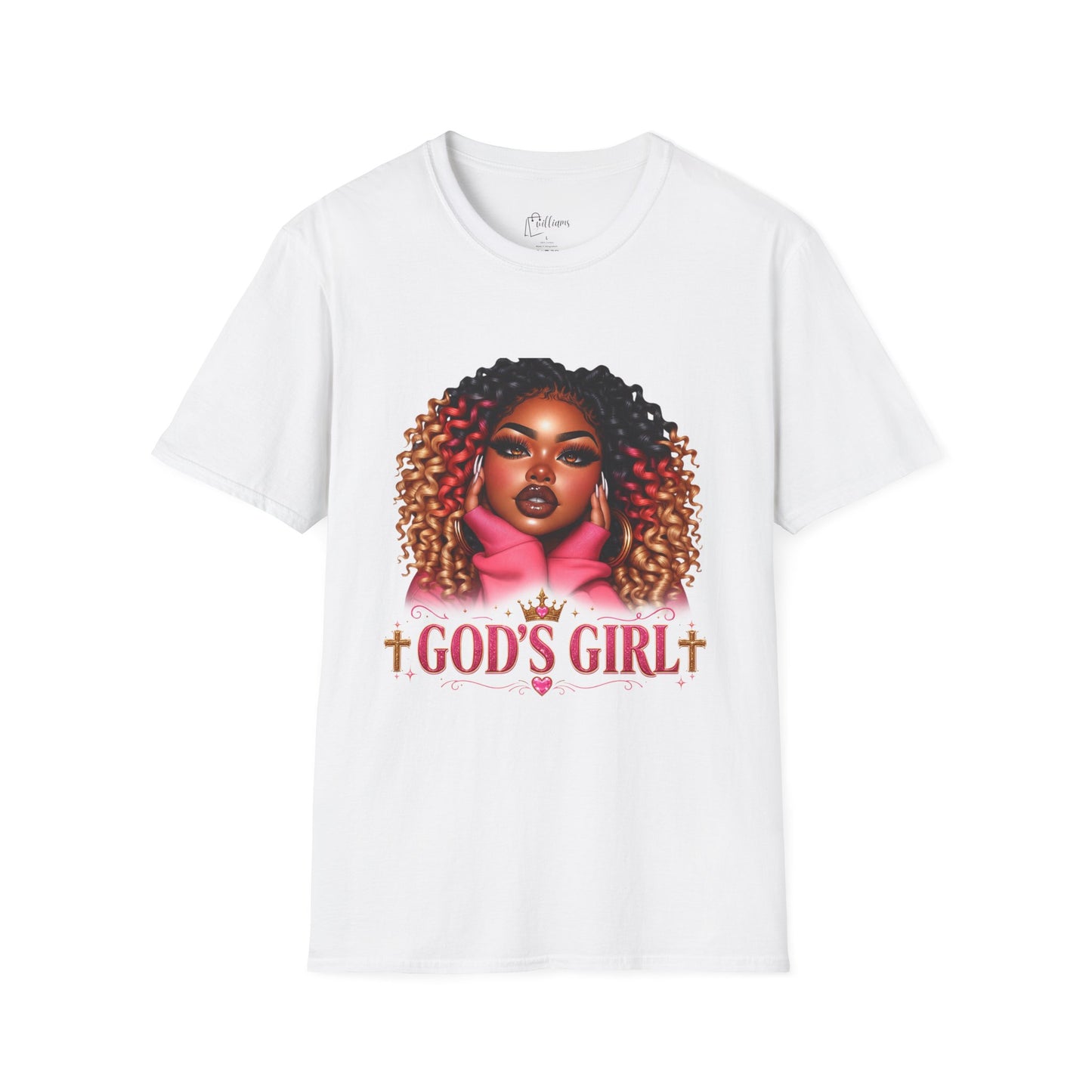 God's Girl Graphic T-Shirt — Afrocentric Faith Tee