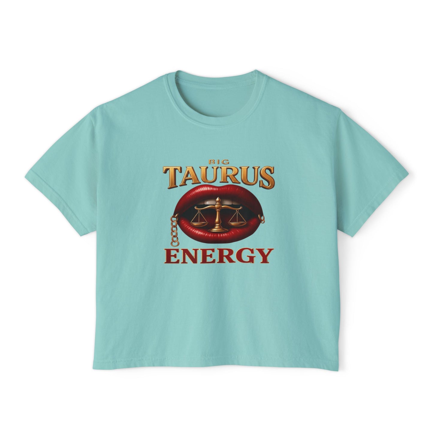 Taurus Energy Women's Boxy Tee - Zodiac Astrology Graphic Tee