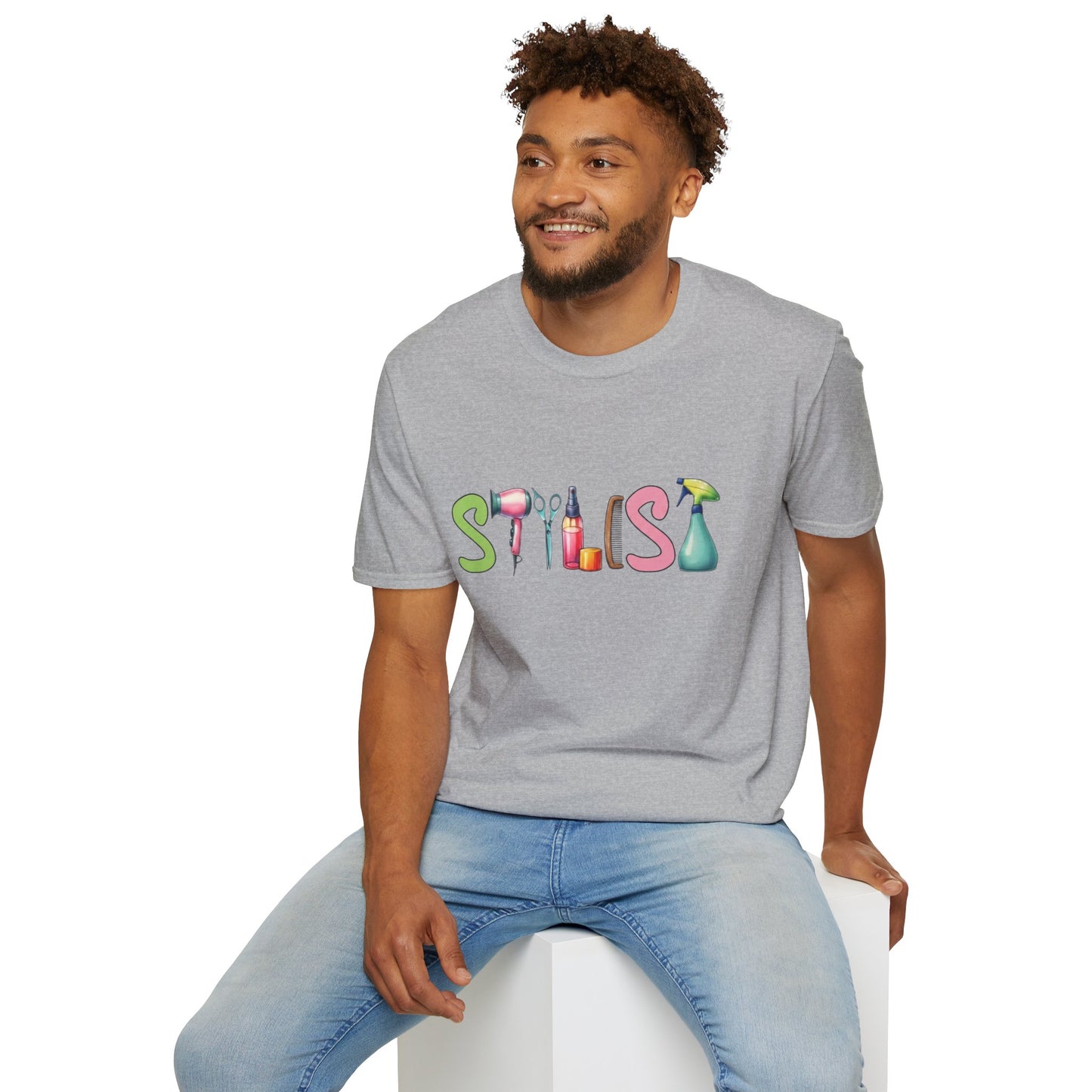 Stylist Tools Graphic T-Shirt — Salon Hairdresser Tee