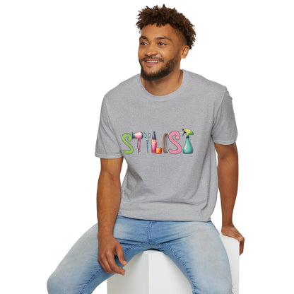 Stylist Tools Graphic T-Shirt — Salon Hairdresser Tee