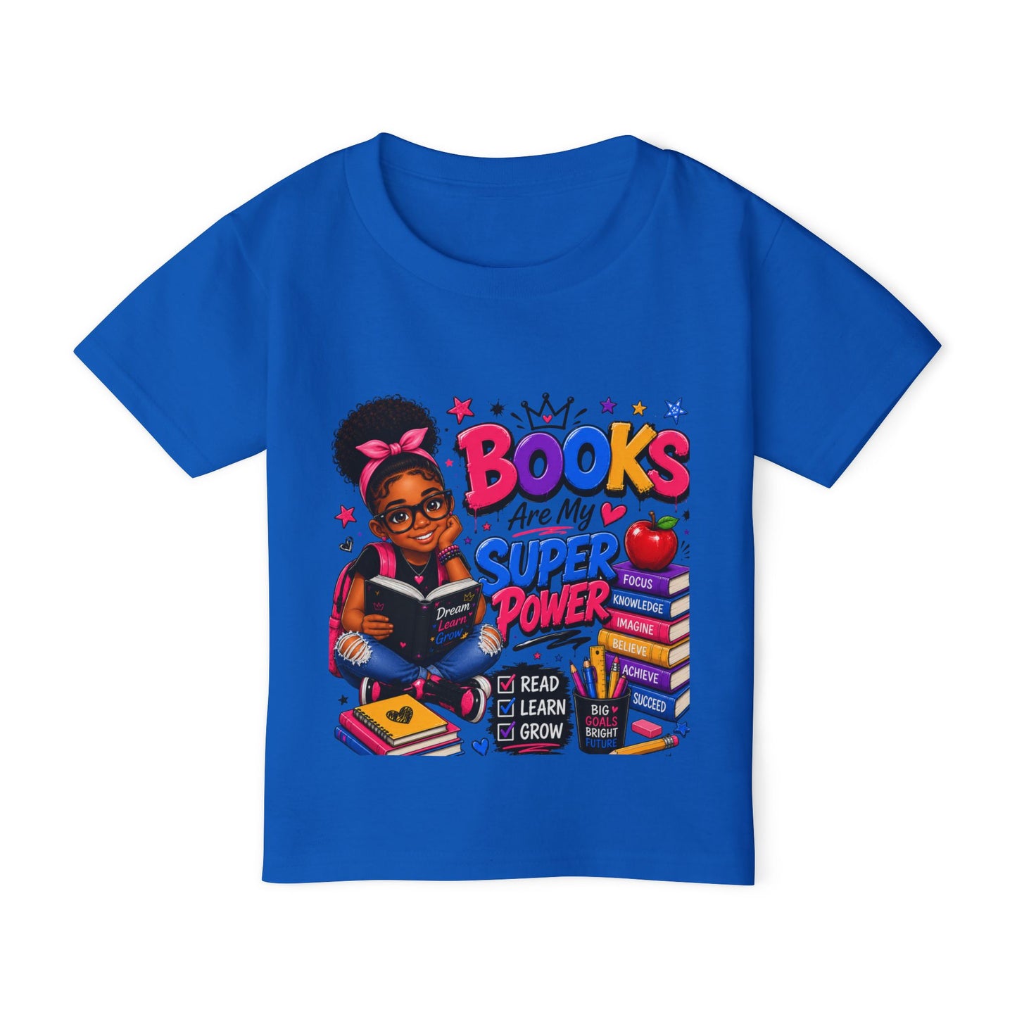 Books Are My Superpower Toddler T-Shirt