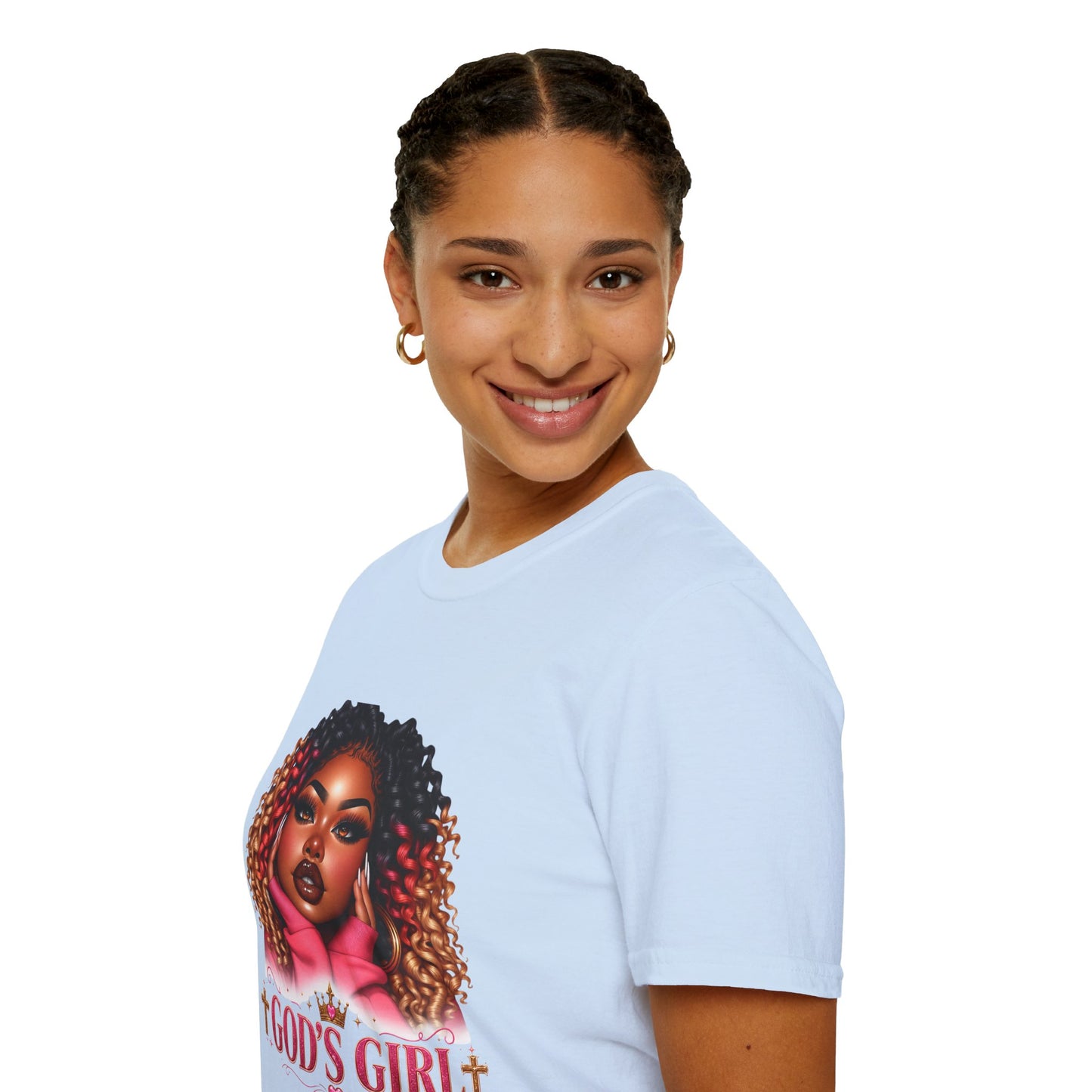 God's Girl Graphic T-Shirt — Afrocentric Faith Tee