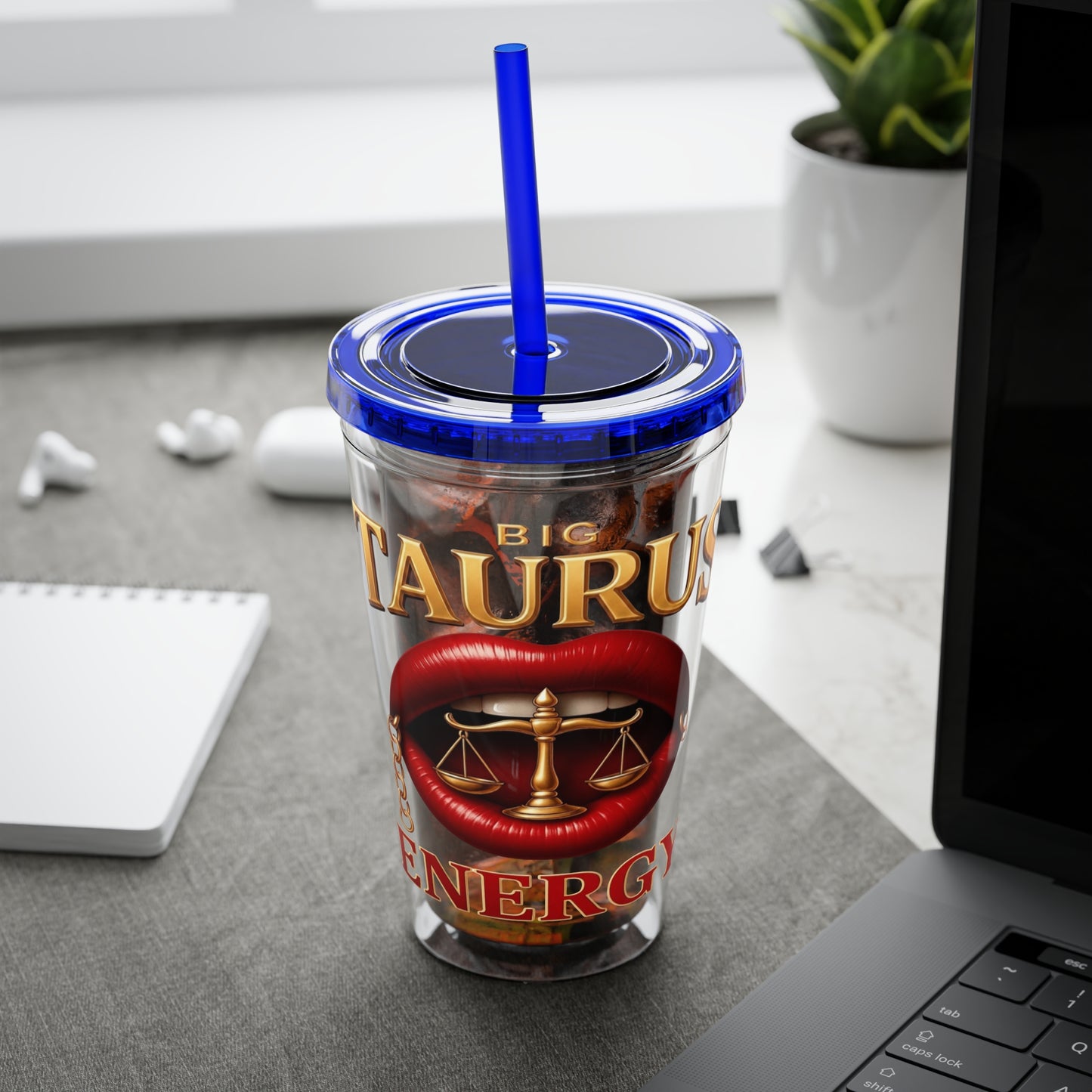 Tumbler — Big Taurus Energy Straw Cup