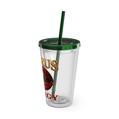 Tumbler — Big Taurus Energy Straw Cup