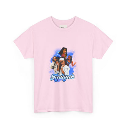 Aaliyah Inspired Unisex Heavy Cotton Tee - Vibrant Graphic Tee for Casual Style