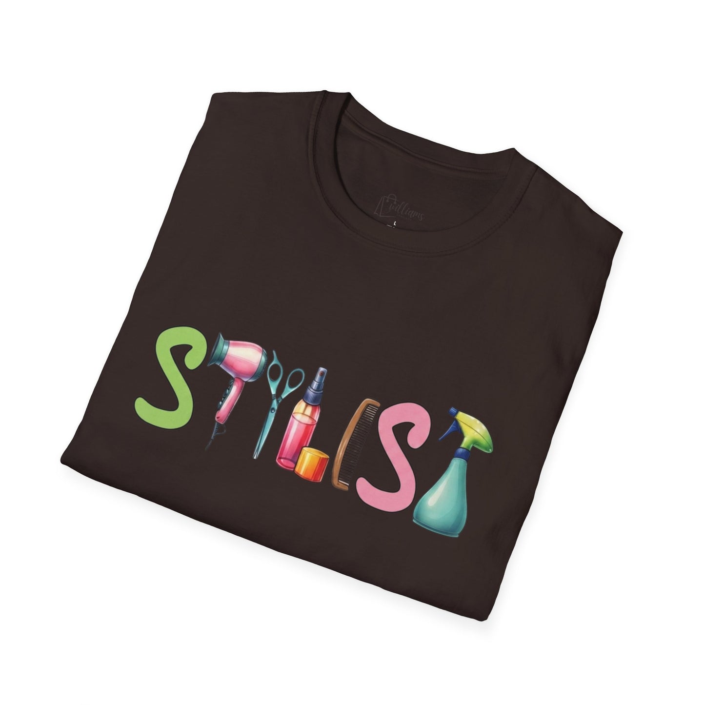 Stylist Tools Graphic T-Shirt — Salon Hairdresser Tee