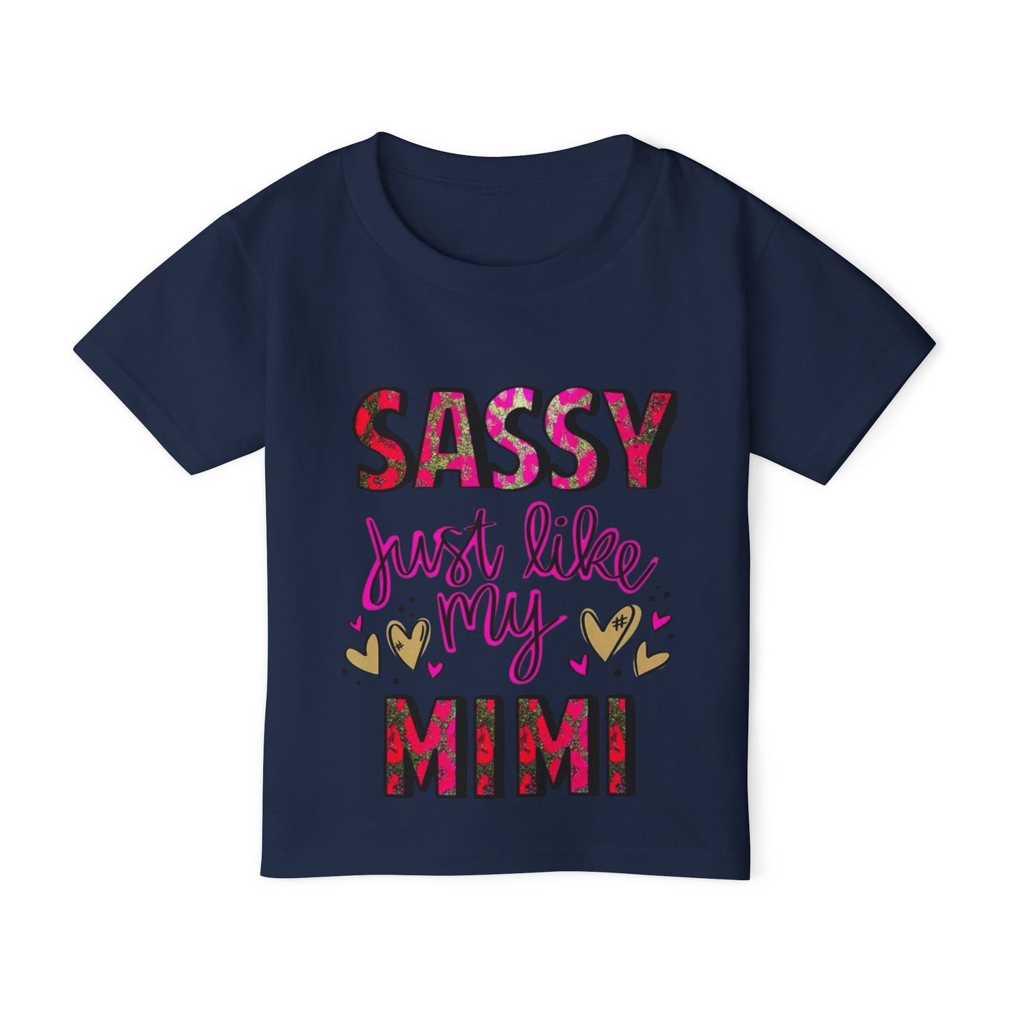 Toddler T-Shirt — “Sassy Just Like My Mimi” Tee