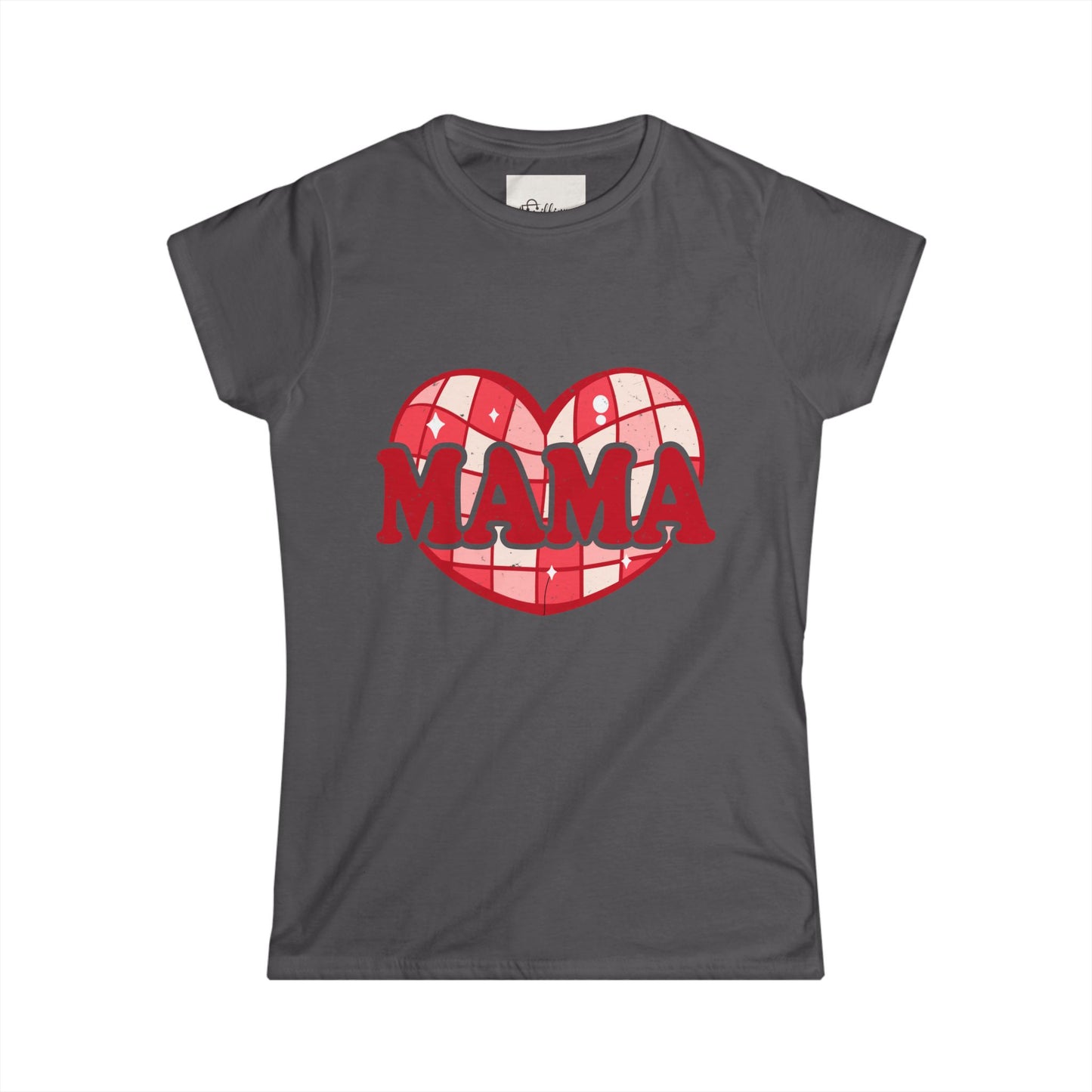 Women's Mama Retro Softstyle Tee