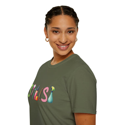Stylist Tools Graphic T-Shirt — Salon Hairdresser Tee