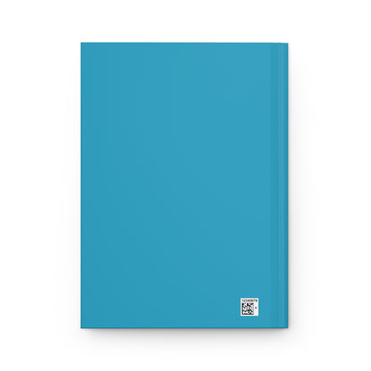 Journal — "DREAM" Black Woman Writing Hardcover Journal (Matte)