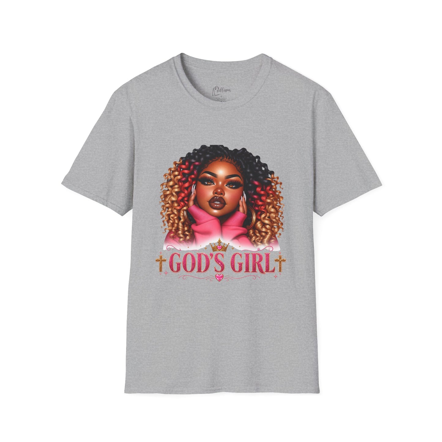 God's Girl Graphic T-Shirt — Afrocentric Faith Tee