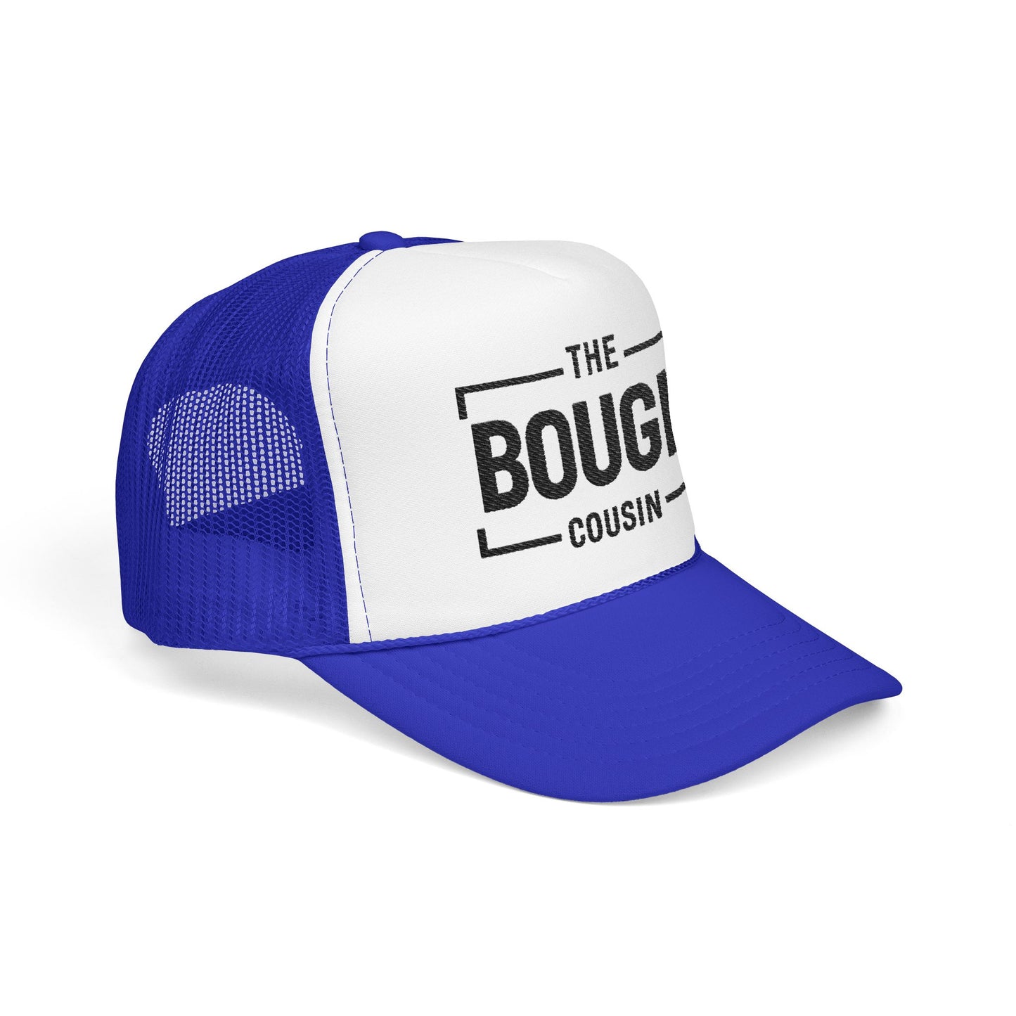 Bougie Foam Trucker Hat — 'The Bougie' Embroidered Mesh Cap