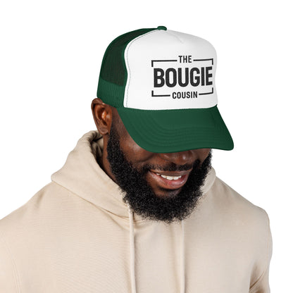 Bougie Foam Trucker Hat — 'The Bougie' Embroidered Mesh Cap