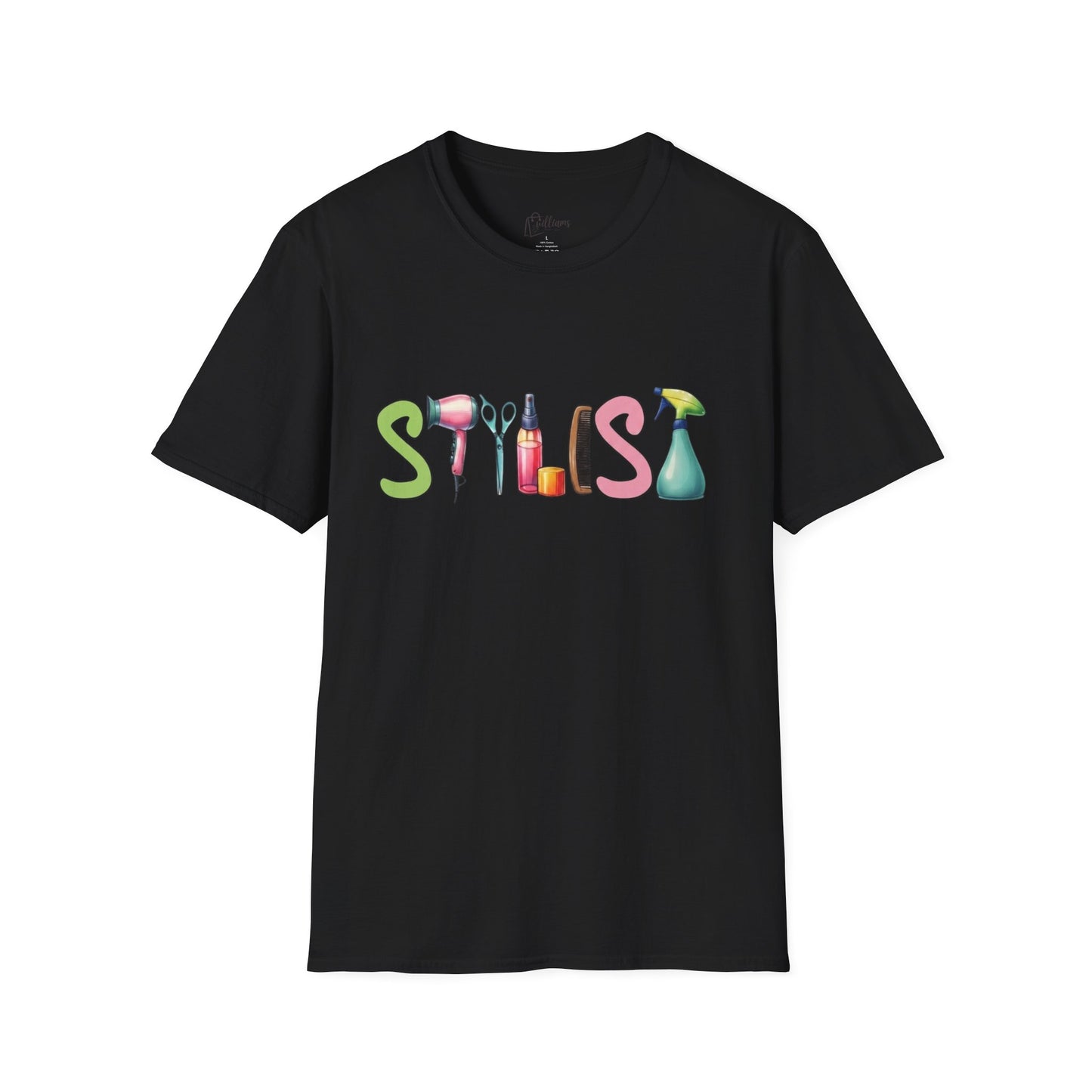 Stylist Tools Graphic T-Shirt — Salon Hairdresser Tee