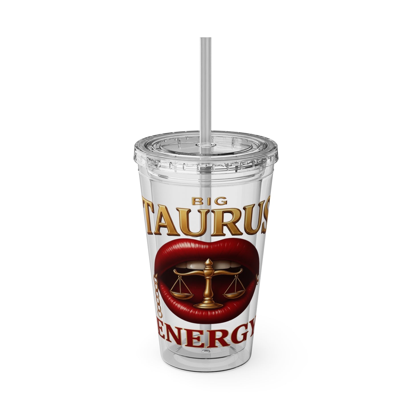 Tumbler — Big Taurus Energy Straw Cup