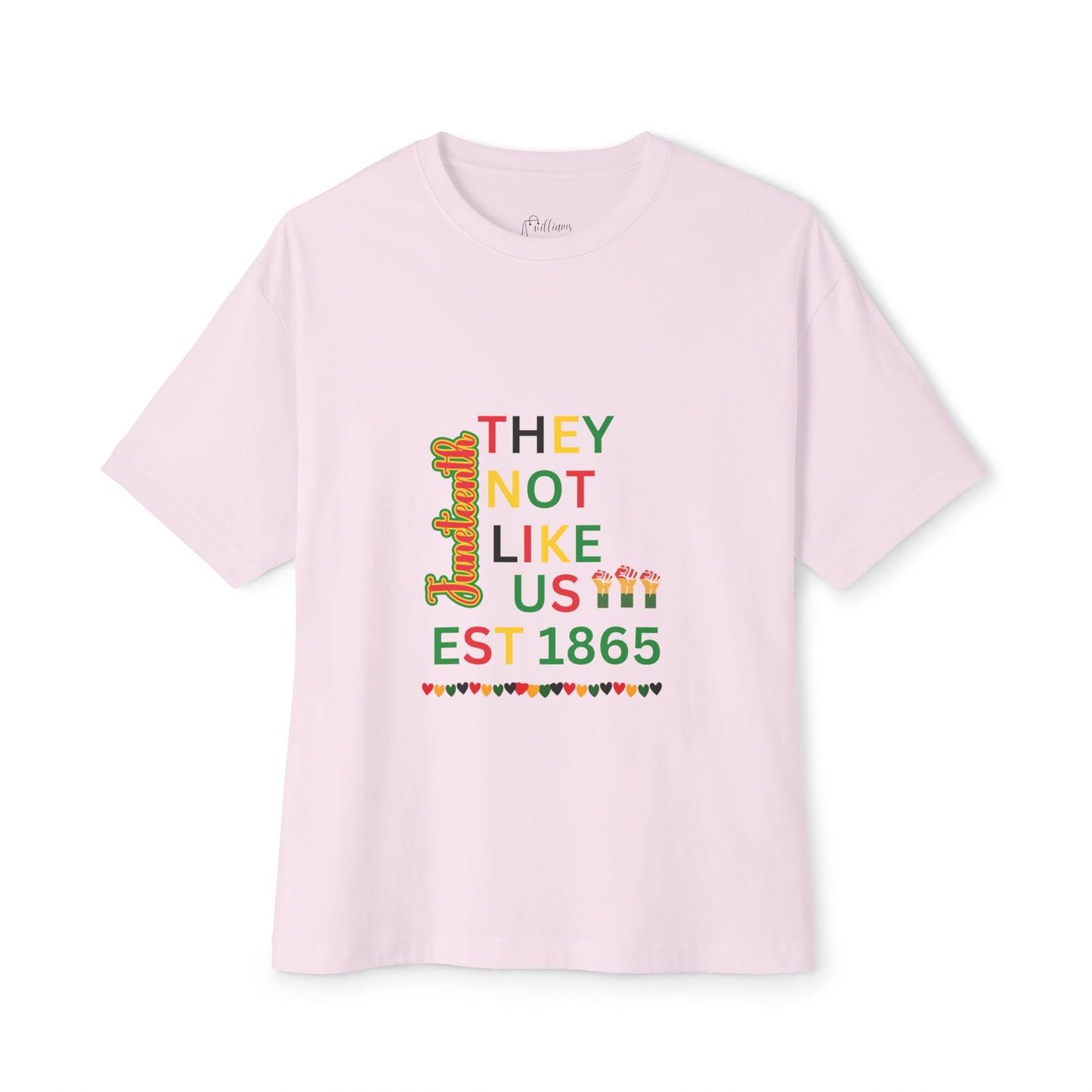 They Not Like Us Est. 1865 T-Shirt — Vintage Civil Rights Tribute Tee