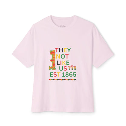 They Not Like Us Est. 1865 T-Shirt — Vintage Civil Rights Tribute Tee
