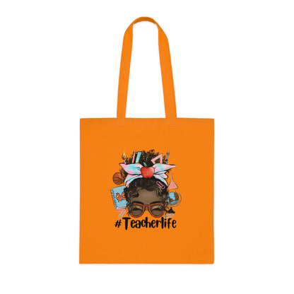 #Teacherlife Tote Bag, Eco-Friendly Tote