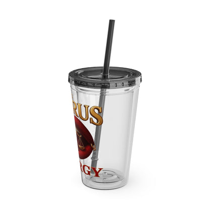 Tumbler — Big Taurus Energy Straw Cup