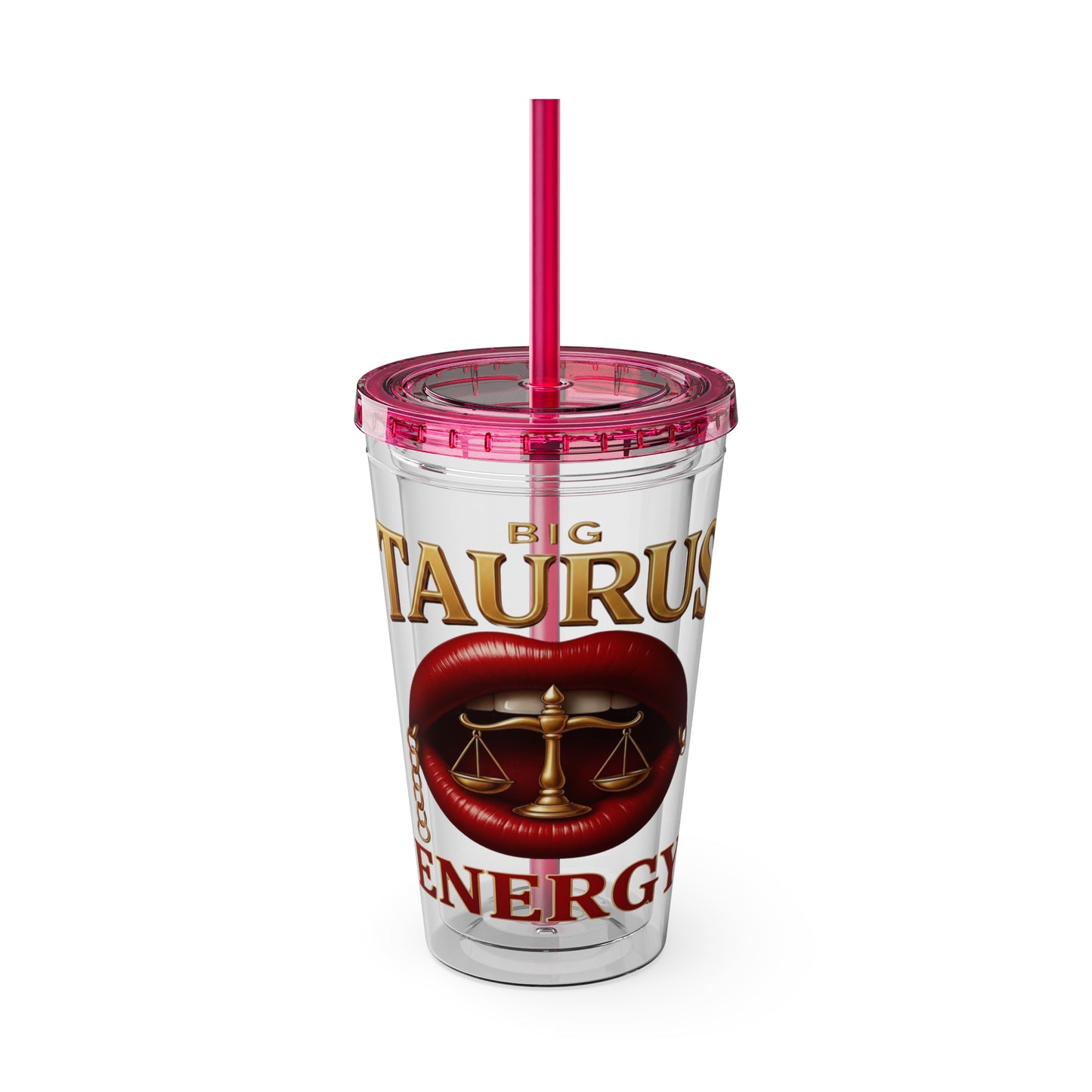 Tumbler — Big Taurus Energy Straw Cup