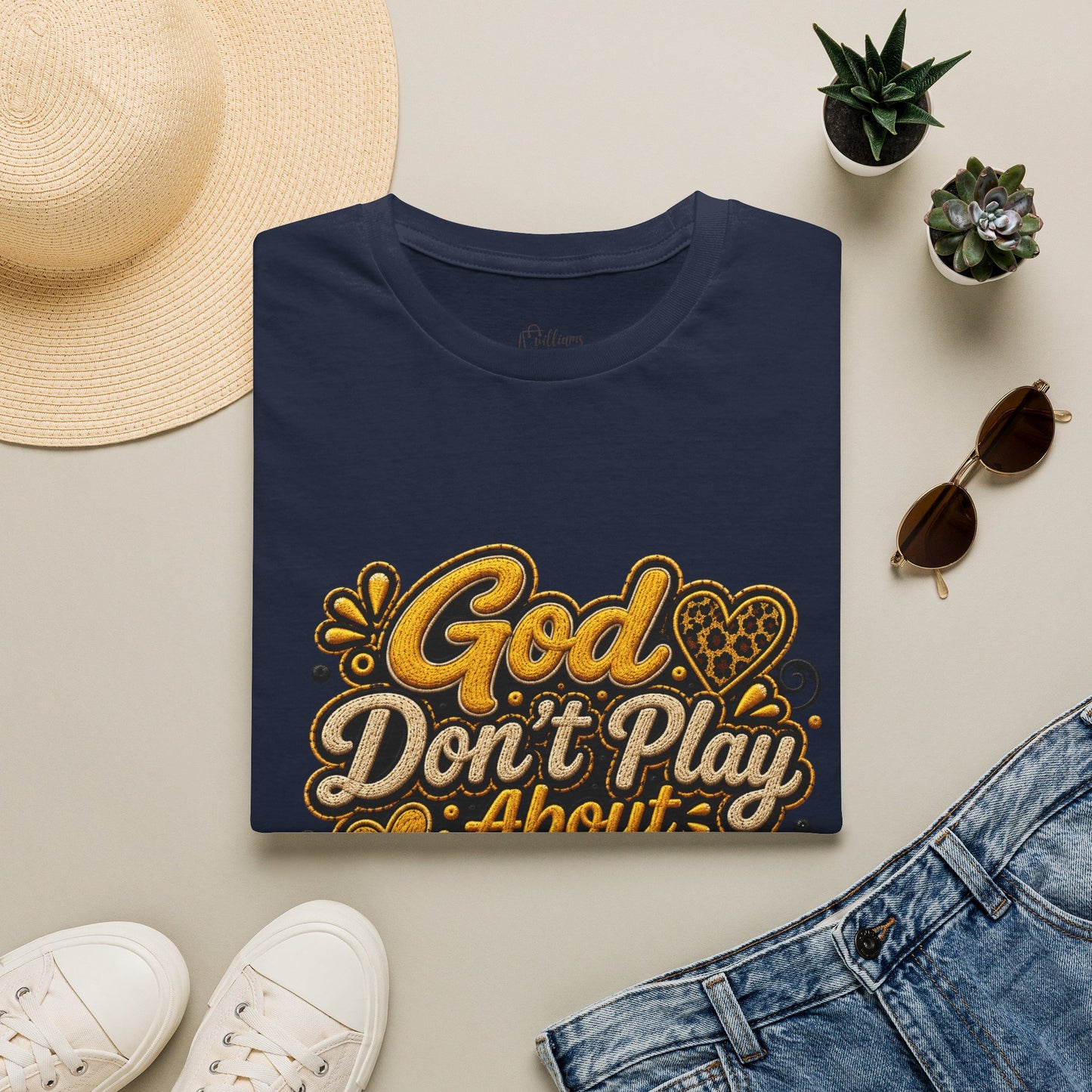 God Don’t Play About Me T-Shirt — Faith-Based Christian Graphic Tee