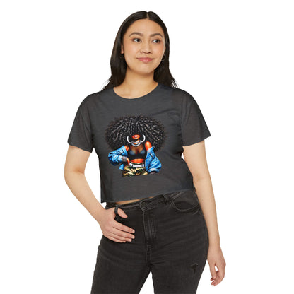 Afro Beat Festival Crop Top Tee
