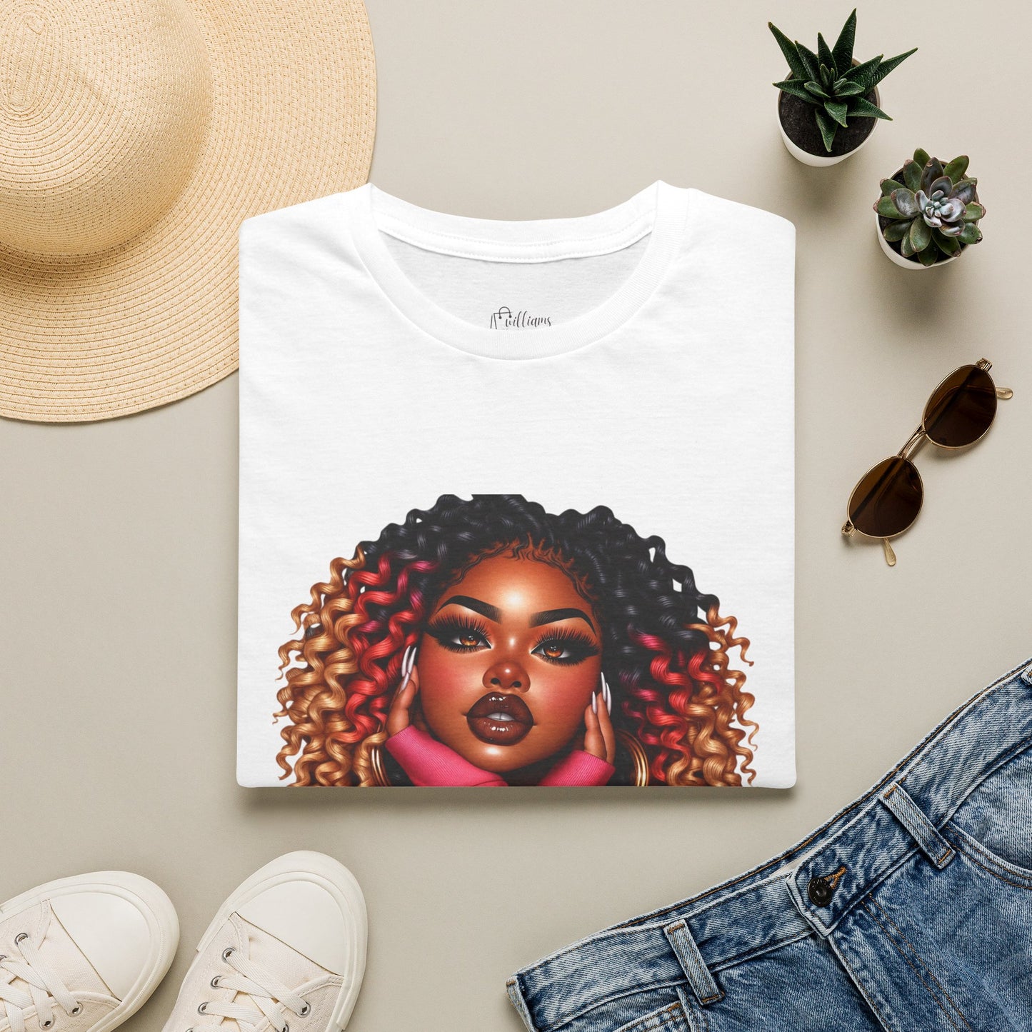 God's Girl Graphic T-Shirt — Afrocentric Faith Tee