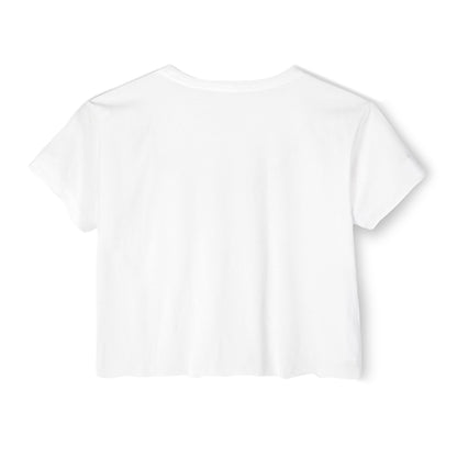 Layton Photo Collage Crop Top — Women's Festival Graphic Tee