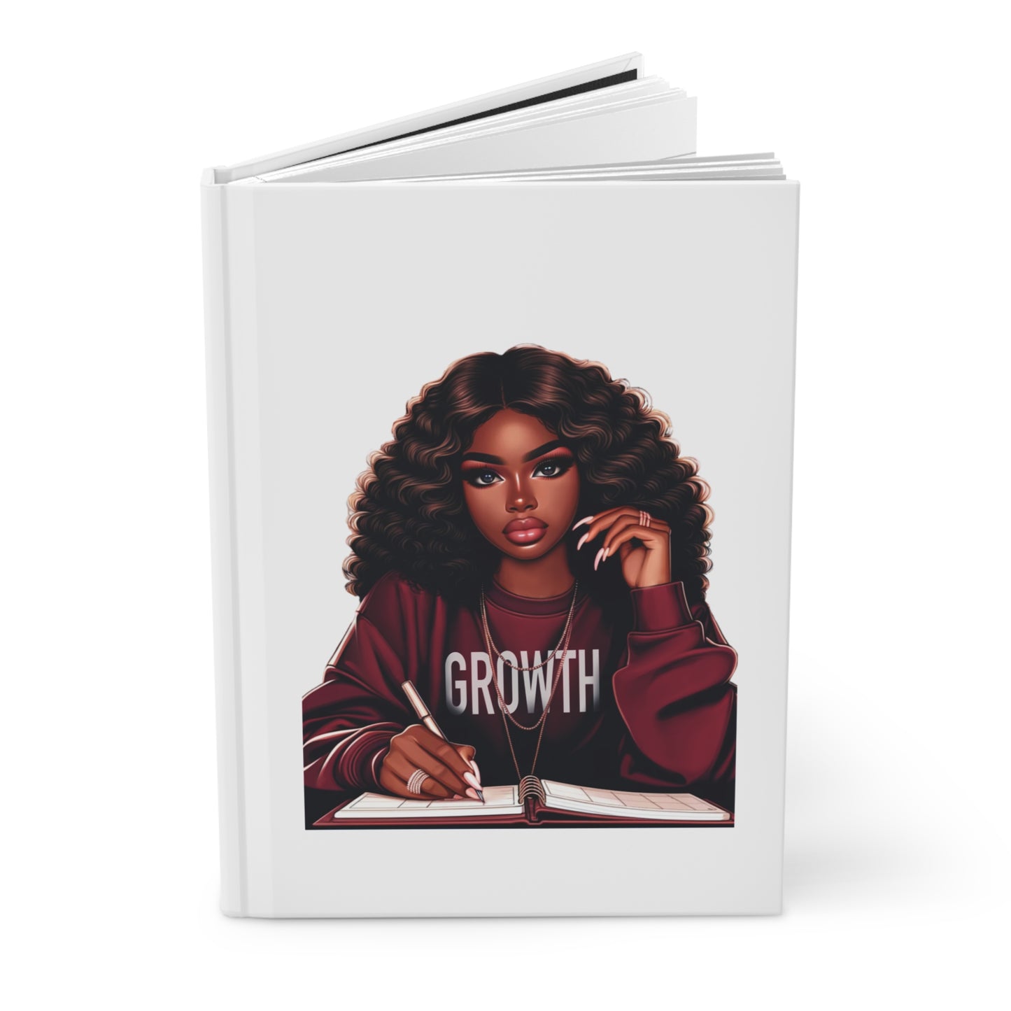 Growth Journal — Hardcover Matte Notebook