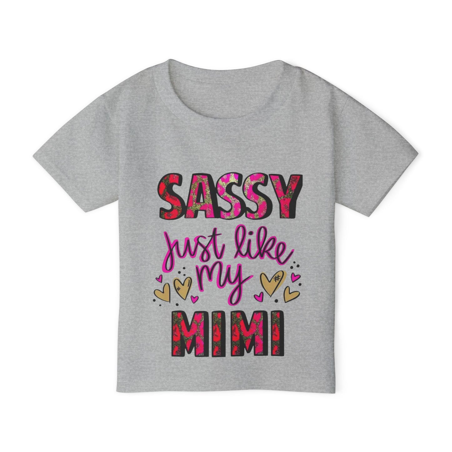 Toddler T-Shirt — “Sassy Just Like My Mimi” Tee