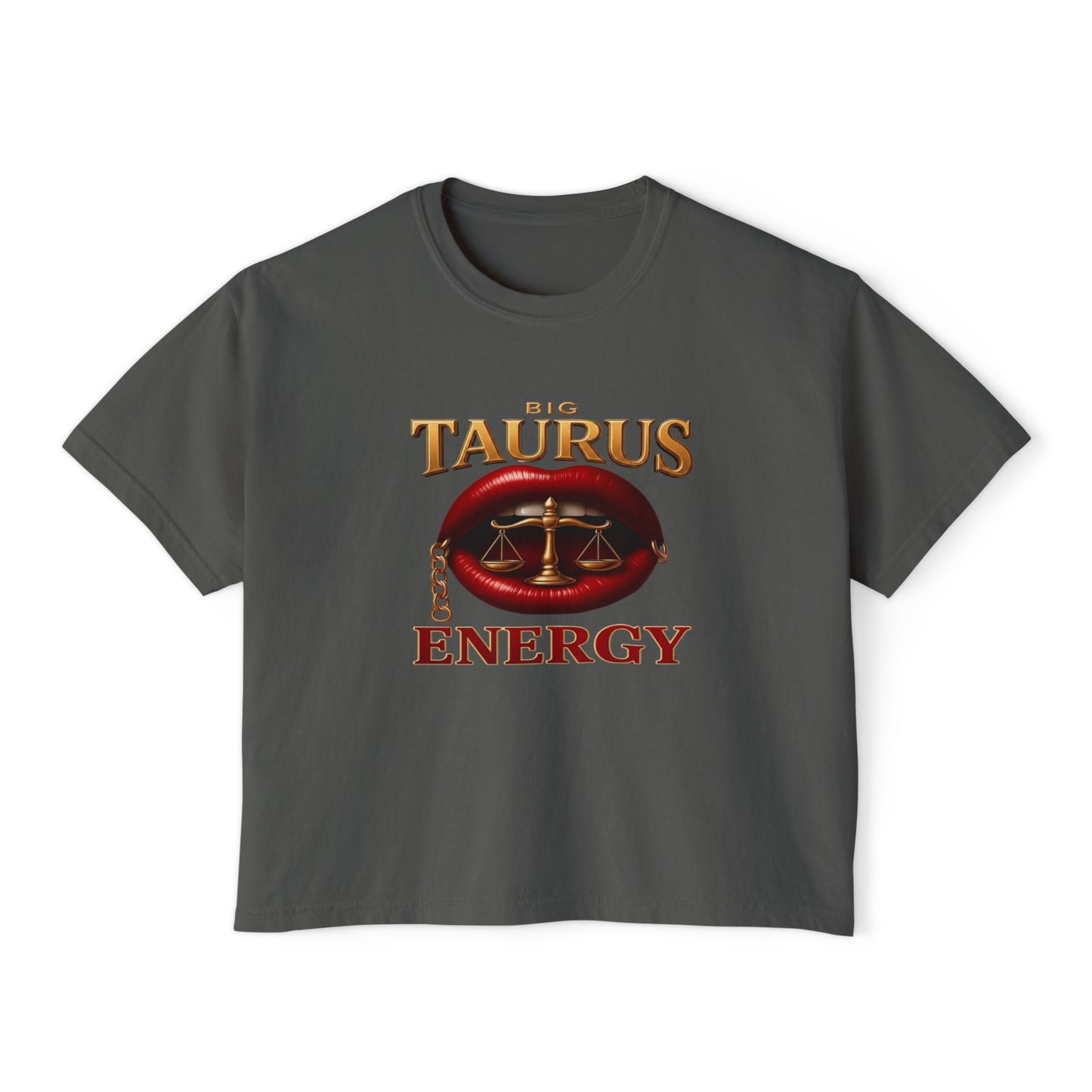 Taurus Energy Women's Boxy Tee - Zodiac Astrology Graphic Tee