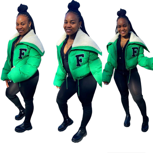 J’MARIE “F” Puffer Coat