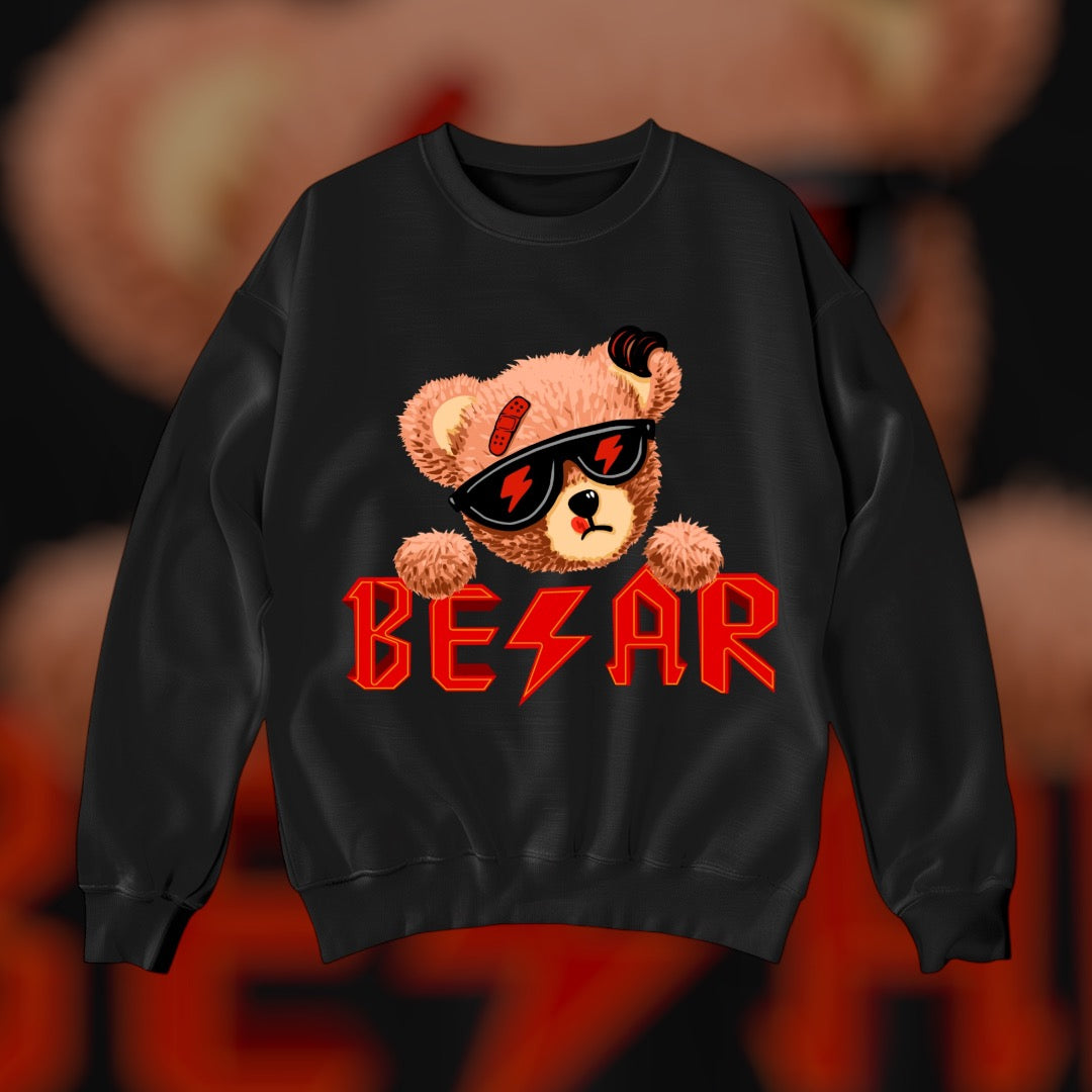 Custom Bear Graphic Sweatshirt