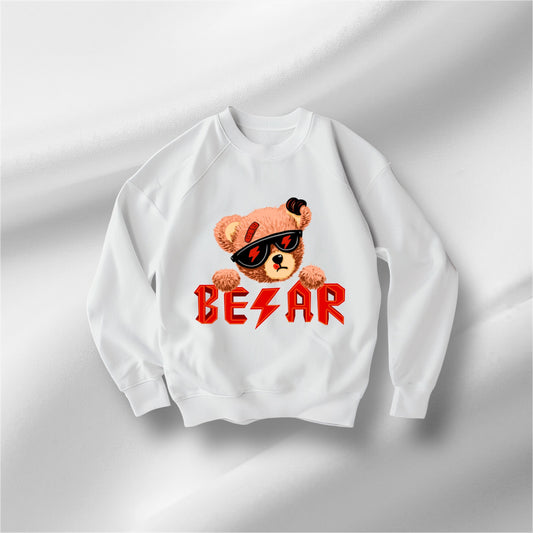 Custom Bear Graphic Sweatshirt