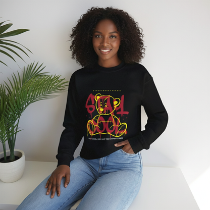 Stay Cool Crewneck Sweatshirt — Graffiti Style "Stay Cool" Graphic