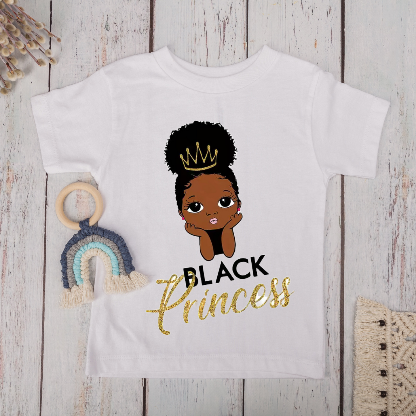 Little Black Princess Graphic Shirt