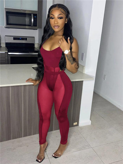 J’MARIE “SAVAGE ” 2Piece Mesh Sets - Williams Boutique 